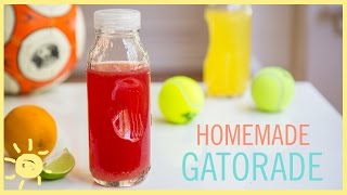 EAT  Homemade Gatorade [upl. by Atoiyanap]