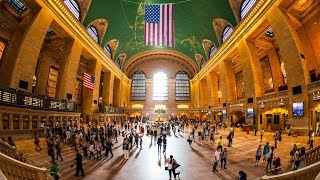 Walking Tour of Grand Central Terminal — New York City 【4K】🇺🇸 [upl. by Ananna317]