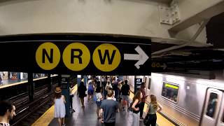 ⁴ᴷ The Busiest NYC Subway Station Times Square–42nd StreetPort Authority Bus Terminal [upl. by Nawiat868]