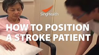 How To Position A Stroke Patient [upl. by Natika]