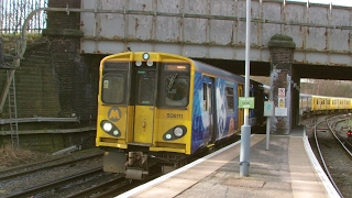 Half an Hour at 216  Birkenhead North Station 1022017  Class 507 508 terminus [upl. by Astred]