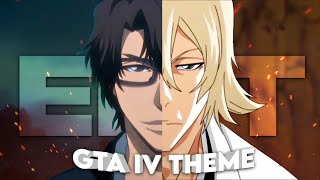 Aizen x Urahara  GTA IV Theme Edit [upl. by Anilrahc32]